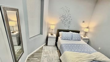 1 bedroom, iron/ironing board, free WiFi, bed sheets