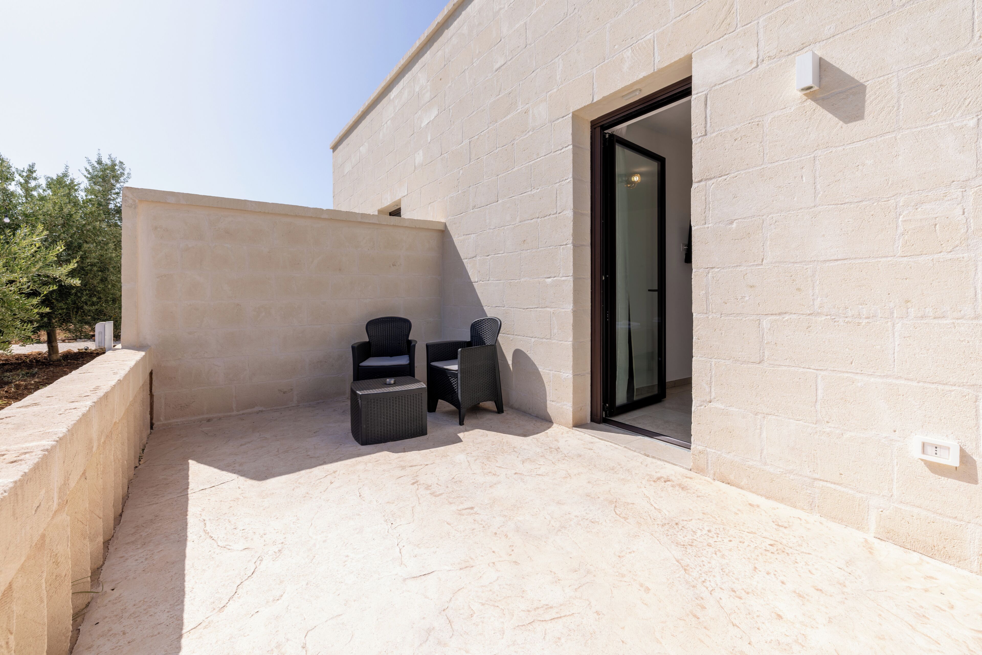 Triple Room, Private Bathroom, Garden View | Terrace/patio