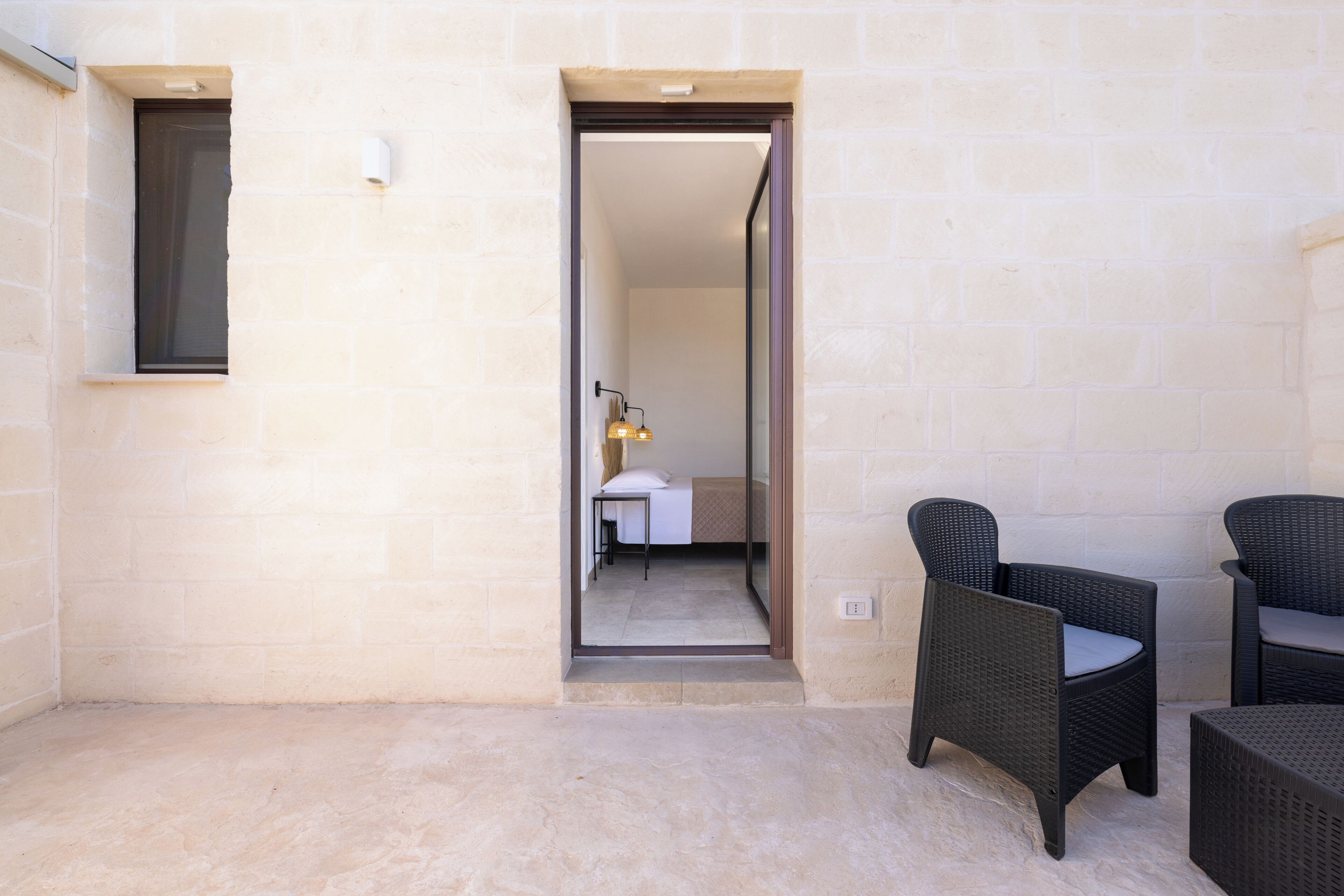 Double Room, Private Bathroom, Garden View | Terrace/patio