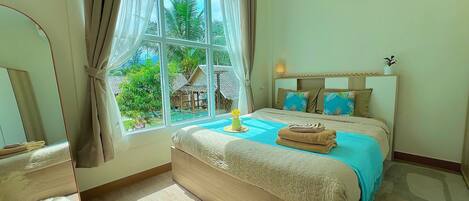 1 bedroom, iron/ironing board, travel cot, free WiFi