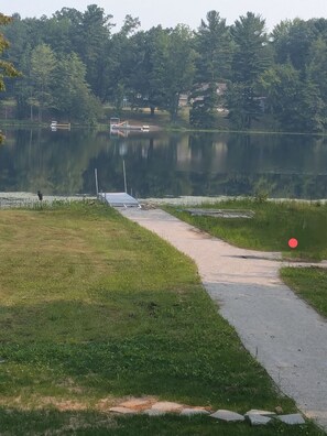 Property grounds - Cozy 2-bedroom cabin in quaint Walkerville with heat and AC for any season. (Walkerville)