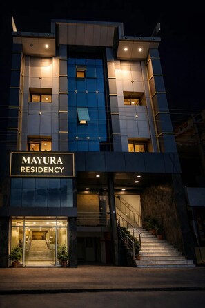 Exterior detail - Mayura Residency (Chikkamagaluru)