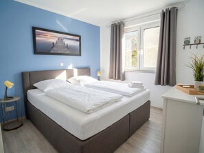 2 quartos, Wi-Fi, roupa de cama