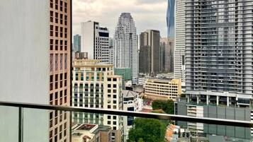 Comfort Apartment, Balcony, City View | Terrace/patio