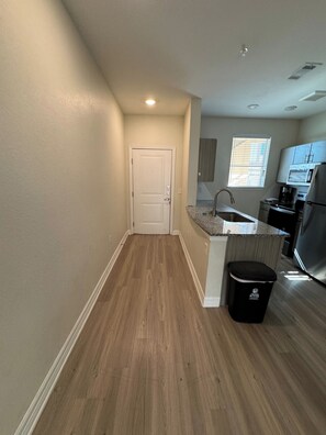 Condo, 1 Bedroom, Accessible | Private kitchen - 1bhk Furnished Retreat Cedar Park Austin Stay (Cedar Park)