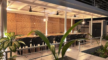Deluxe Double Room, Balcony, Courtyard View | Outdoor dining