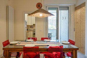 Dining - Comfortable 75 sqm apartment, accommodating up to 6 people, located on the second floor of a building without an elevator.The property is located in Luni Mare, in a well-served residential area. The location is convenient, a short distance from the sea a (Luni)