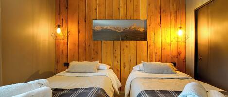 2 habitaciones, wifi y ropa de cama