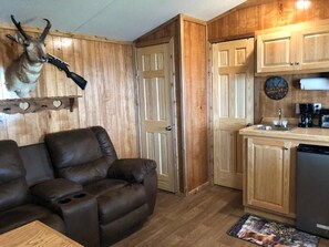 Studio | Living area - Woody's RV Resort (Sebring)