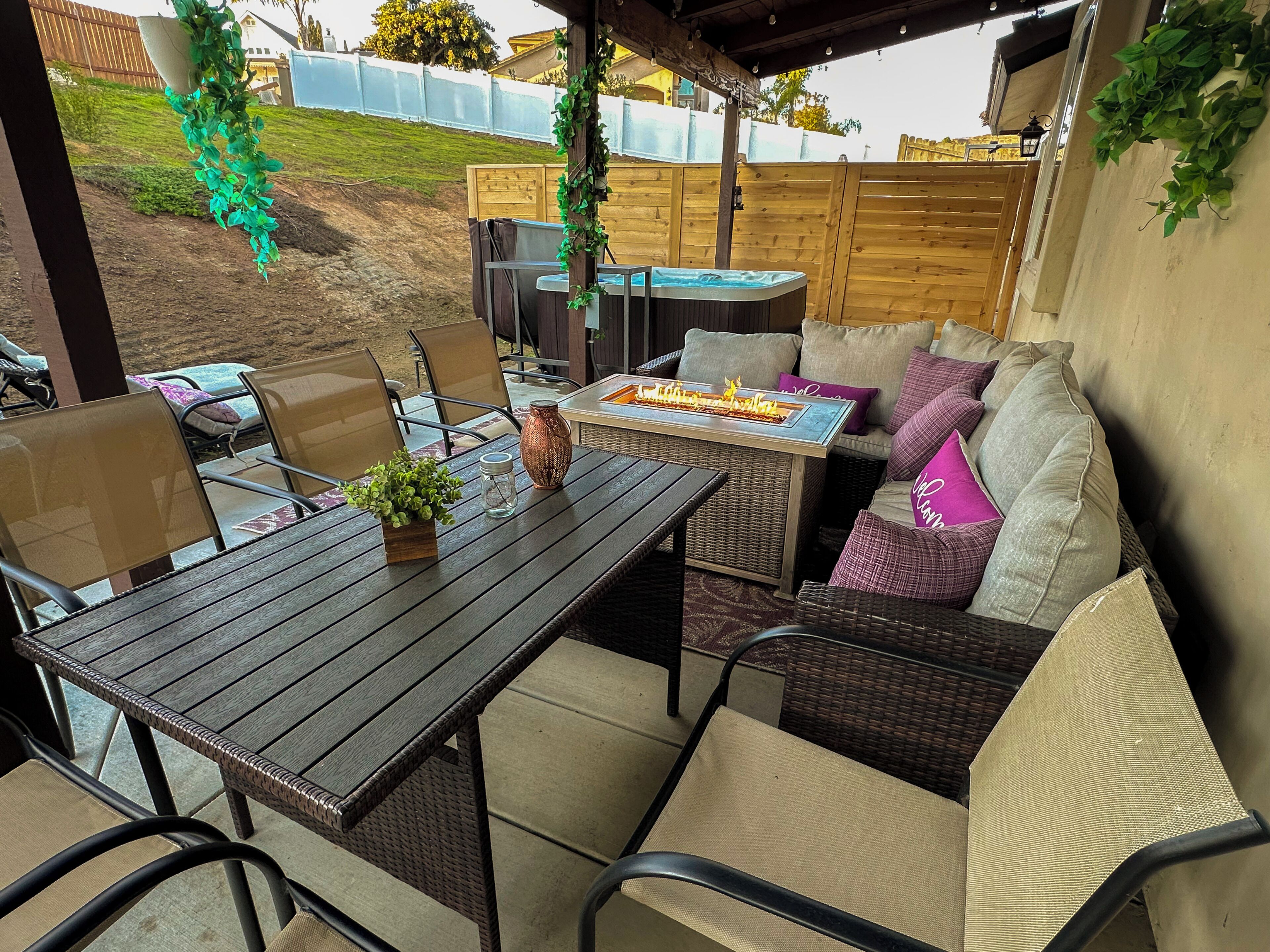 Udendørs spisemuligheder