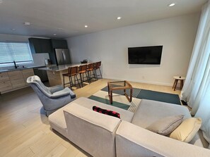 Living area - Stylish Newly Renovated 2BR Retreat in Quiet Windsor Area (Windsor)