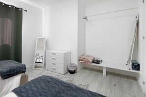 2 chambres, fer et planche à repasser, Wi-Fi, draps fournis