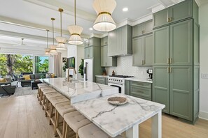 Private kitchen - 17 Bradley Circle ~ Spacious Multi Family Beach House! (Hilton Head Island)