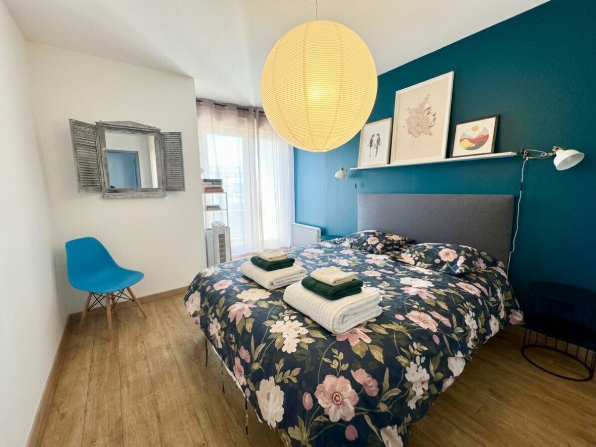 1 chambre, fer et planche à repasser, Wi-Fi, draps fournis