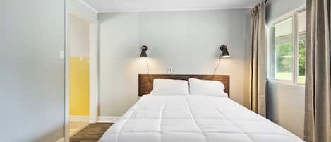 1 habitación, wifi y ropa de cama