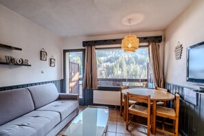 TV - Le Refuge des Silènes - Studio au pied des pistes (Mégevette)