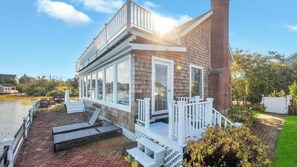 Exterior - Waterfront A-Frame Retreat in Southampton with Rooftop Deck, Panoramic... (Southampton)
