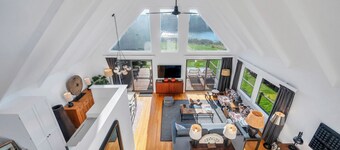 Tranquil Waterfront A-Frame Retreat in Southampton