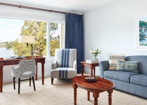 Living area - Experience a Suite Designed for Calming Stays | Courtyard, Marina, Free Parking (Lancaster County)