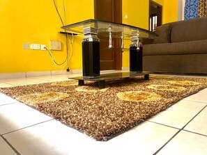 Interior - One Bedroom Apartment with Air Conditioning @ Royal Lanes Hotel, Achimota, Accra (Achimota, Accra.)