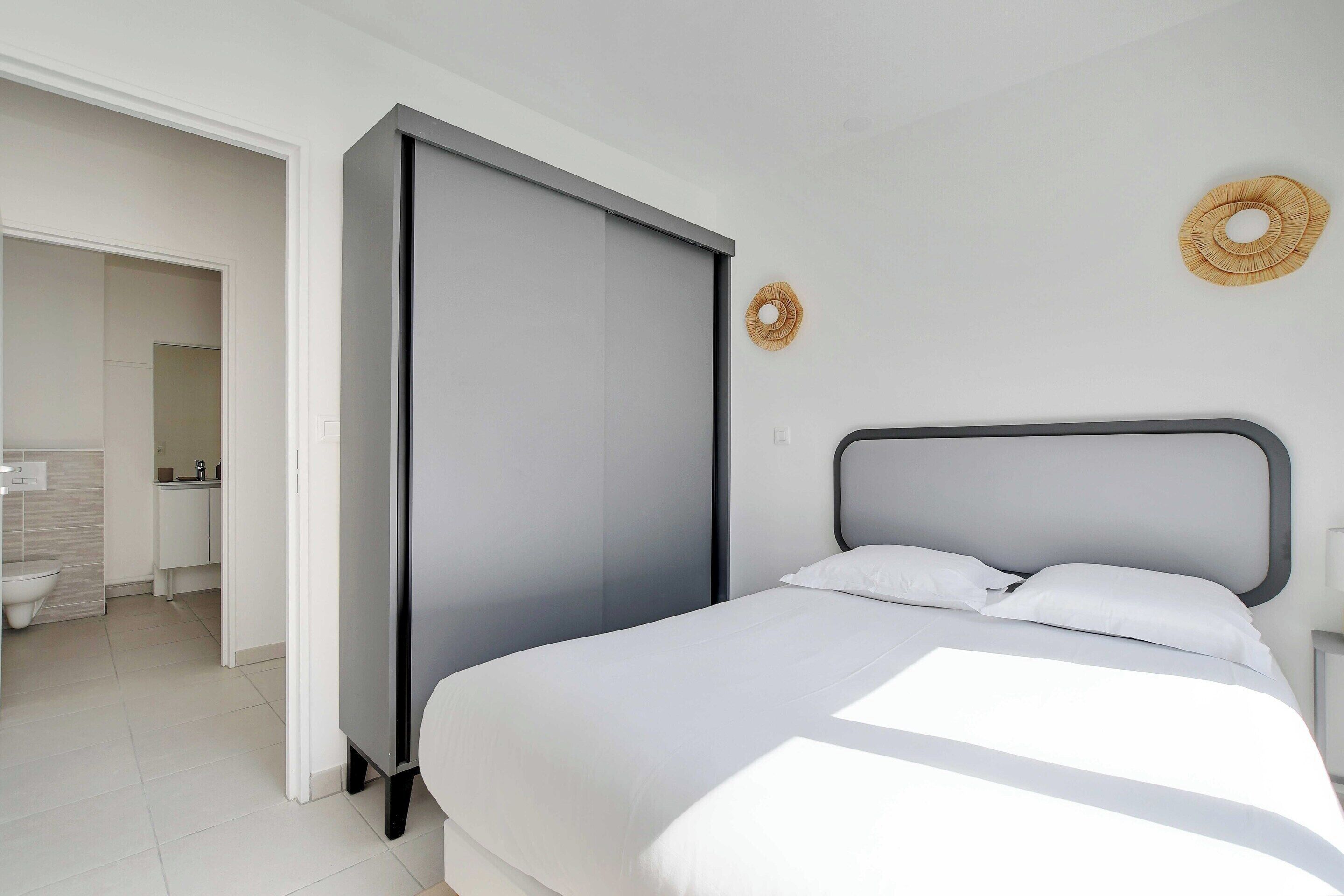 Appartement | 1 chambre, espace de travail pour ordinateur portable