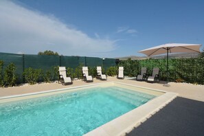 Pool - Wonderful private villa for 6 guests with private pool, A/C, WIFI, patio and pets allowed (Comiso)