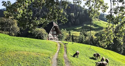Schönes alleinstehendes Ferienhaus mit W-LAN, TV, Innenhof, Haustiere erlaubt und Panoramablick