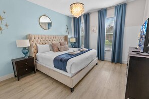 7 bedrooms, iron/ironing board, travel cot, free WiFi - 7BR Home w/ Pool at Solara Resort Disney (Kissimmee)
