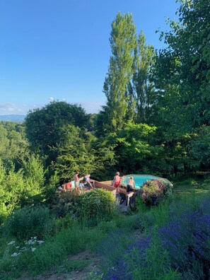 Overnattingsstedets uteområder