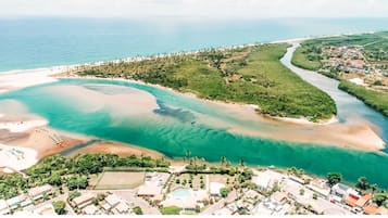 Casa premium, acesso à piscina | Praia