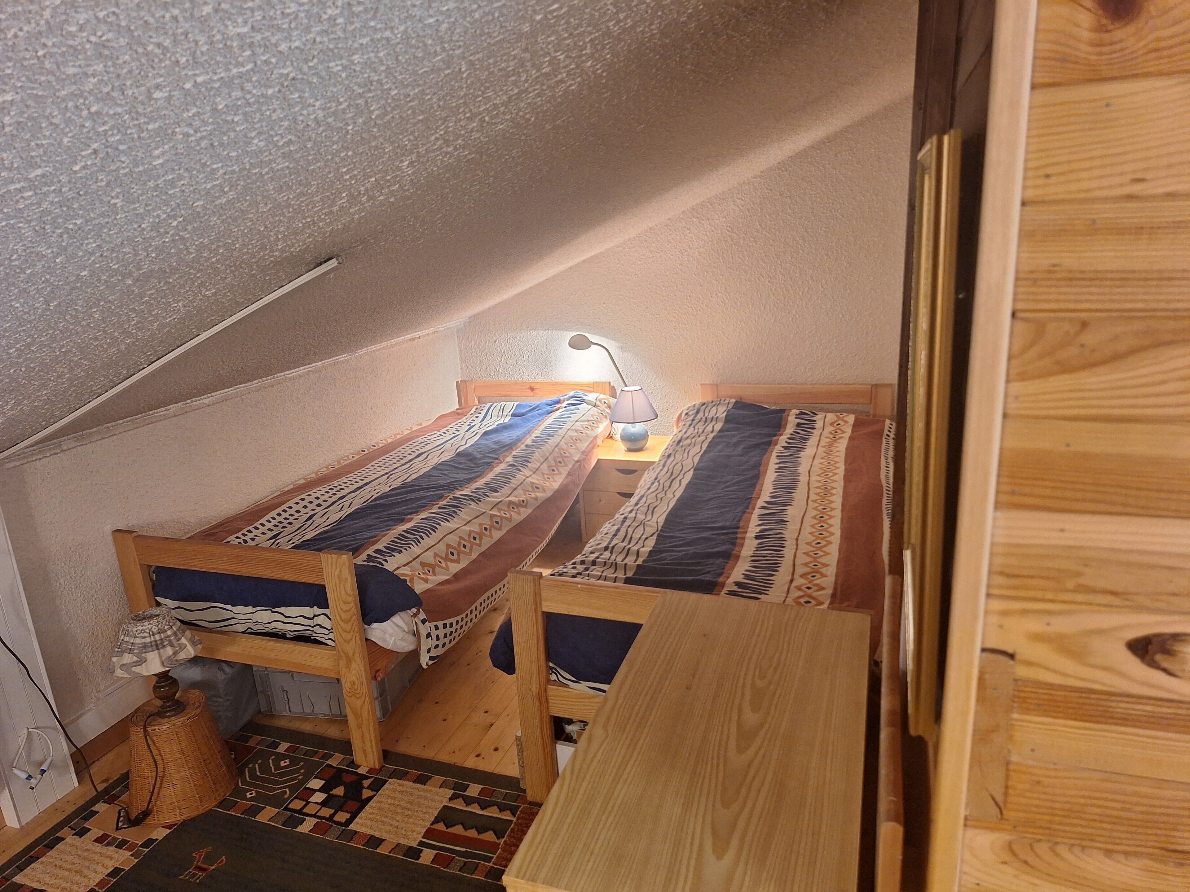 2 chambres, fer et planche à repasser, Wi-Fi