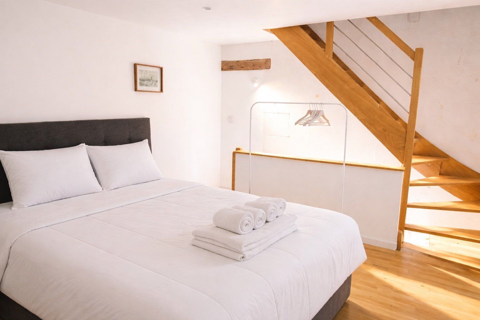 2 chambres, draps fournis
