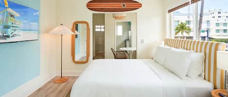 1 chambre, fer et planche Ă repasser, Wi-Fi gratuit, draps fournis