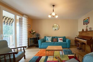 Living area - L'Eau vive - Spacious apartment in Toulon (Toulon)