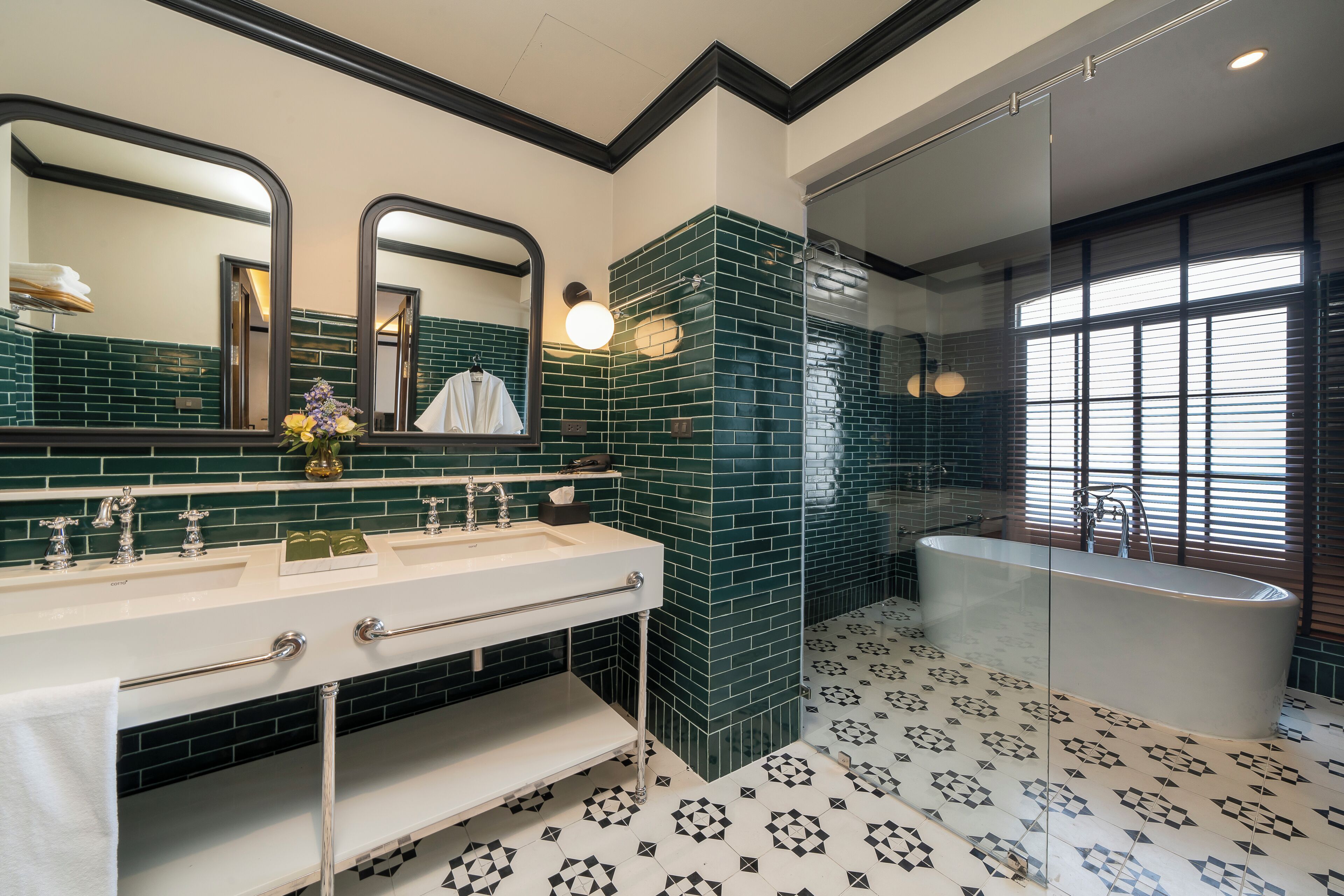 Deluxe-Doppelzimmer | Badezimmer