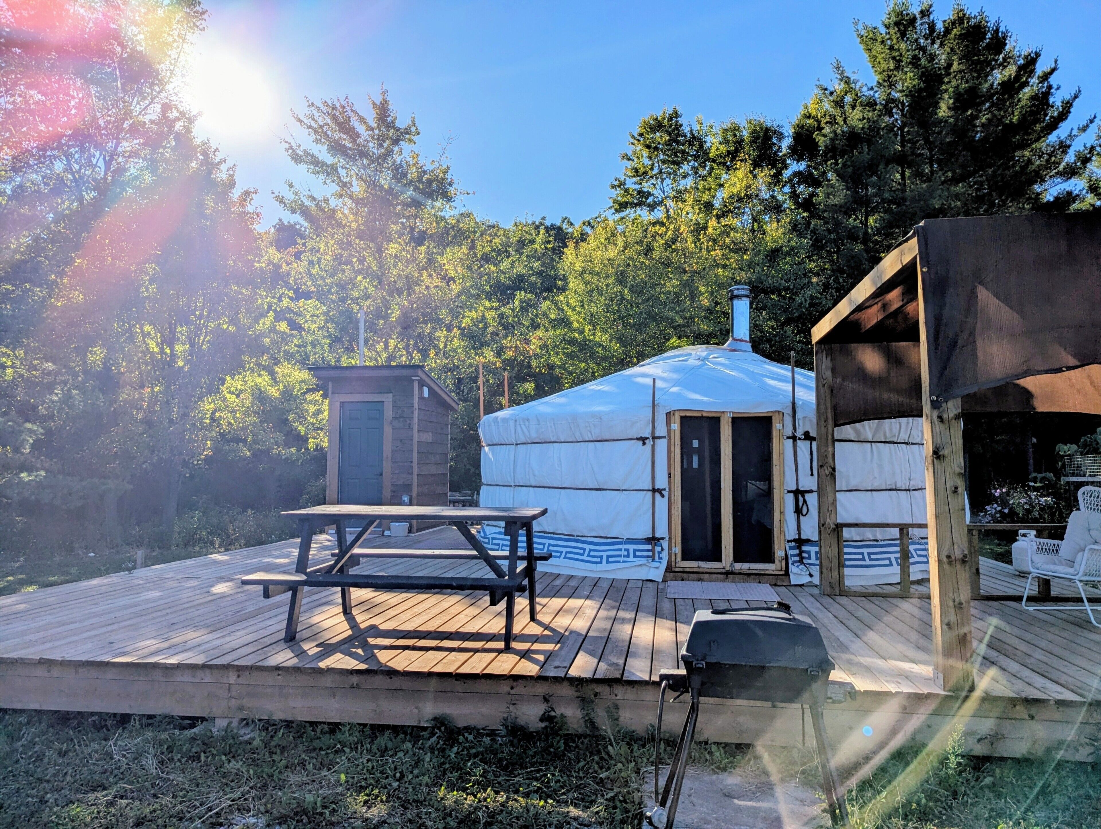 Restauration en plein air
