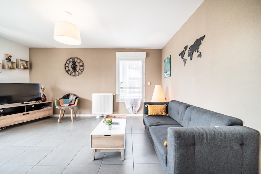 Apartamento «Le Cocon» Con Vistas A La Montaña, Balcón Y Wi-fi - Morges