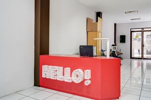 Entrance / Reception - Simple Cozy Single Stay with Free WiFi and Parking (Bandung)