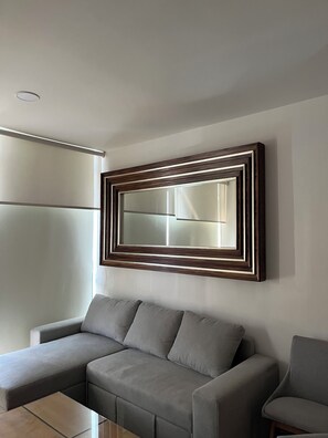 Living area - Detached house with private rooftop, pool & lake view in Lago Luna, Chantepec, Jalisco. (Chantepec)