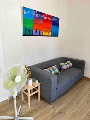 Living area - Holiday Home 'Zena Houses 1' with Private Terrace and Wi-Fi (Beja)