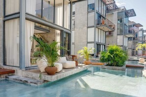 Pool - Modern 1BR at Xalet Luxury Condos | Cenote & Pool (Tulum)