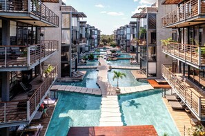 Pool - Modern 1BR at Xalet Luxury Condos | Cenote & Pool (Tulum)