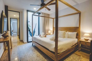 2 bedrooms, iron/ironing board, WiFi, bed sheets - Luxury 2BR Retreat with Private Pool & Spa (Tulum)