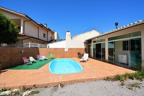 Outdoor pool - Casa com Piscina a 250m da Praia PLH006 (Palhoça)