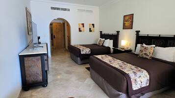 Luxury Apartment, Ocean View | In-room safe, laptop workspace, iron/ironing board, free WiFi