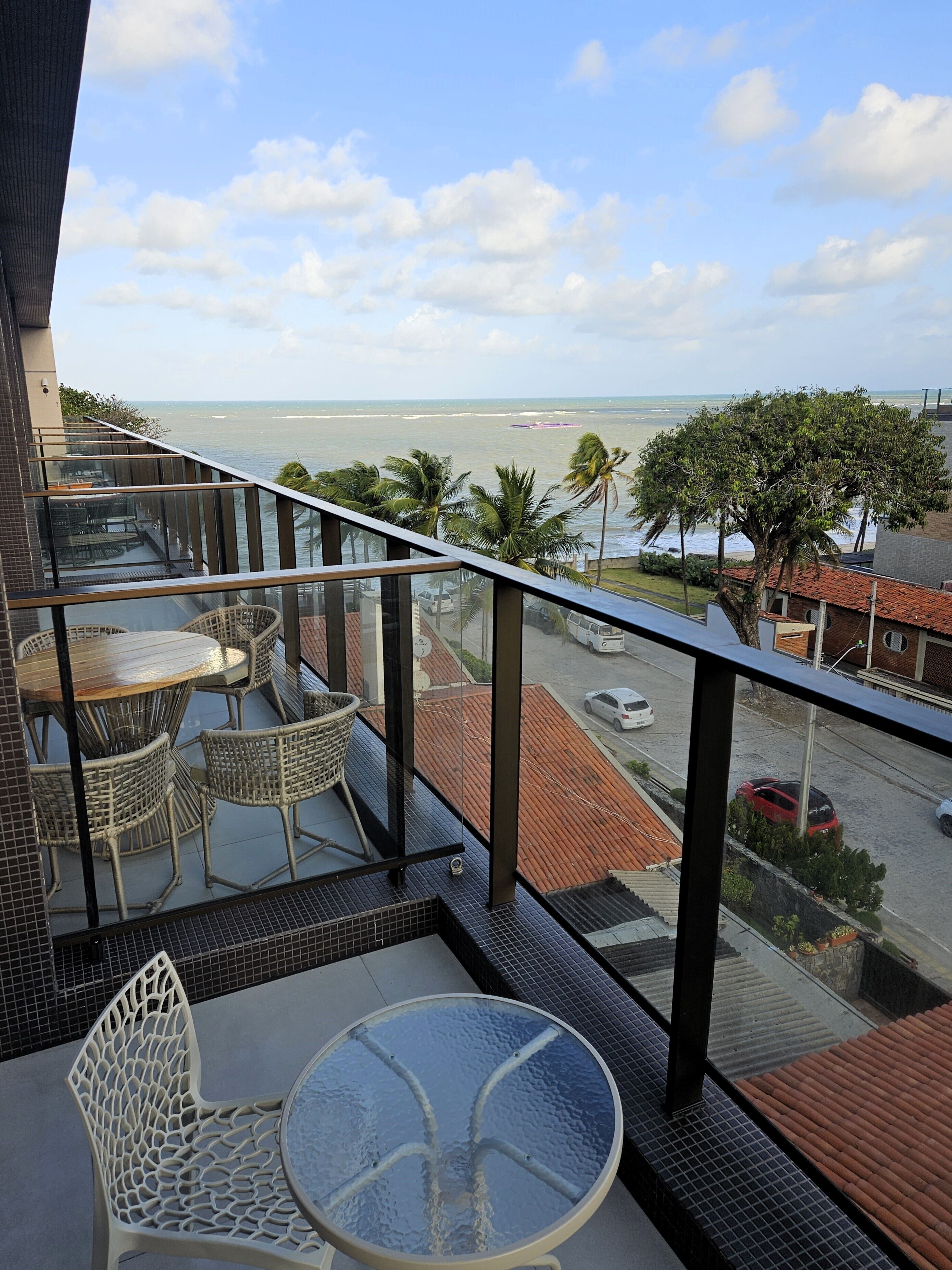 ซูพีเรียสตูิดิโอ, ระเบียง, วิวชายหาด | รับประทานอาหารกลางแจ้ง