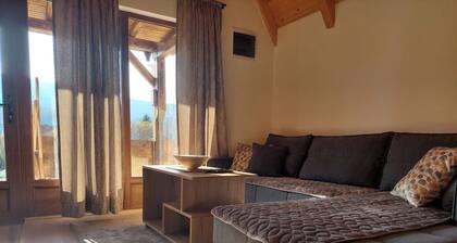 Holiday cottage in nature, large yard, barbecue and parking, peace and view