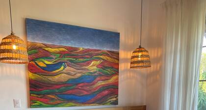 Double Room, Hotel Las Golondrinas - El Zonte. 200 mts. from the beach