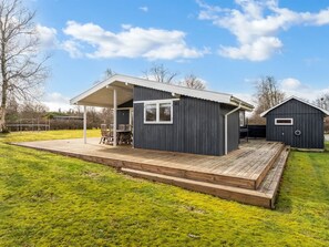 Terrace/patio - "Jytte" - 800m to the fjord by Interhome (Roslev)