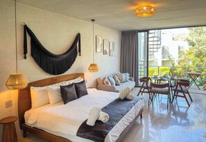 2 bedrooms, iron/ironing board, WiFi, bed sheets - Piece of Paradise: 2BR Apartment with Private Pool in Tulum (Tulum)